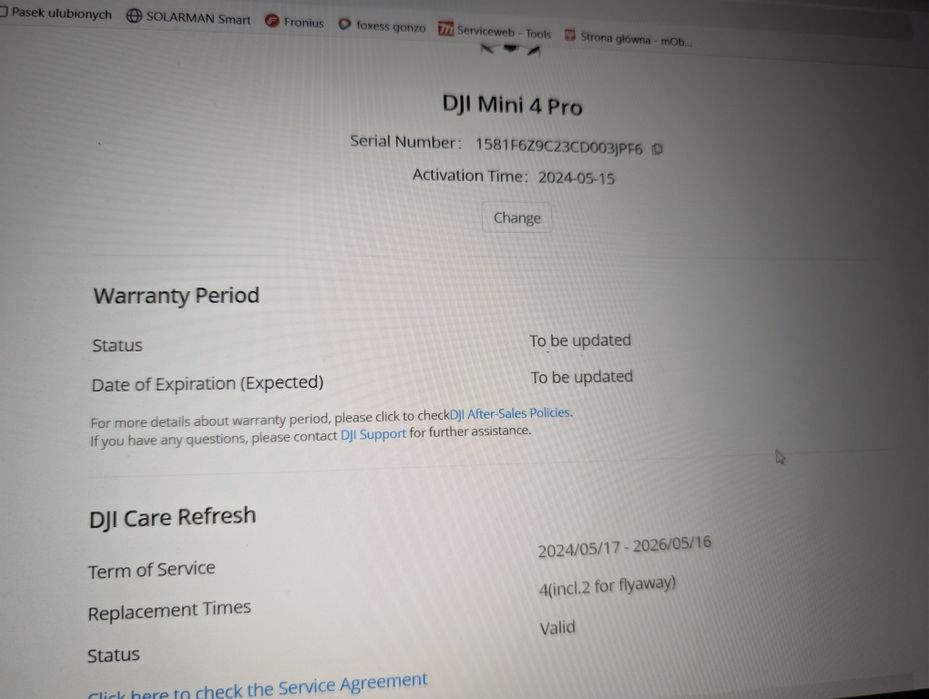 Dji mini 4 PRO pierwszy wlasciciel 500m
