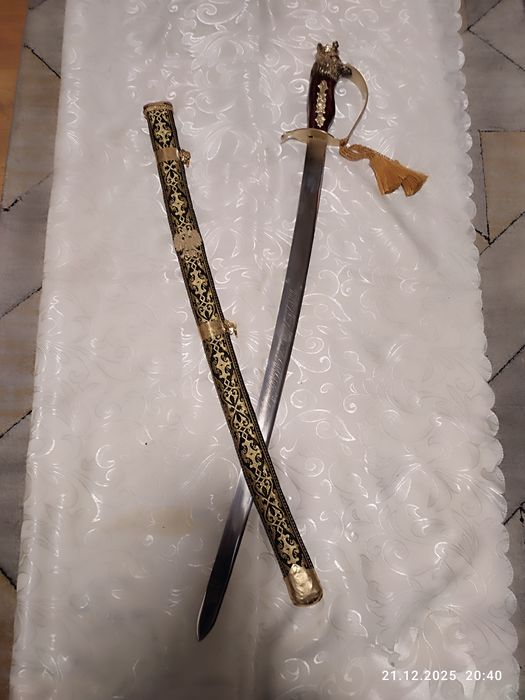 Szabla.Komplet z pochwą.