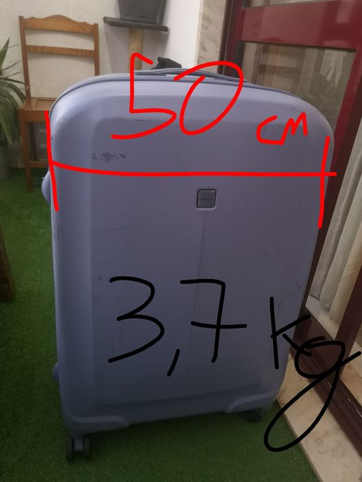 Mala de viagem rígida Emidio Tucci grande 78 cm com 4 rodas