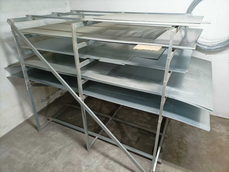 New Galvanized Meshes, Iron, and Sheet Metal Racks64409439638401123