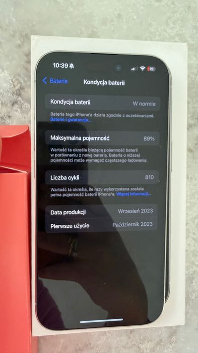 iPhone 15 pro 256 GB