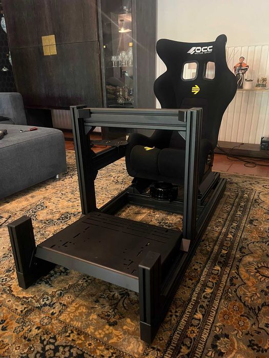 COMO NOVO - Simulador Simrig Simlab GT1 EVO Momo Daytona Backet homologada FIA