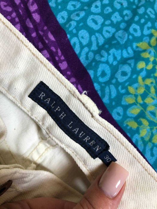 Белые джинсы Ralph Lauren оригинал W30 мужские летние