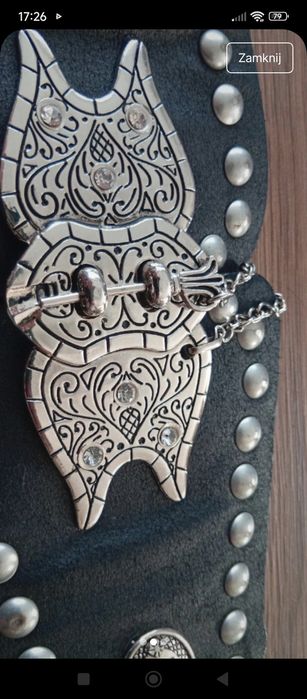 Pas goth damski 85 cm