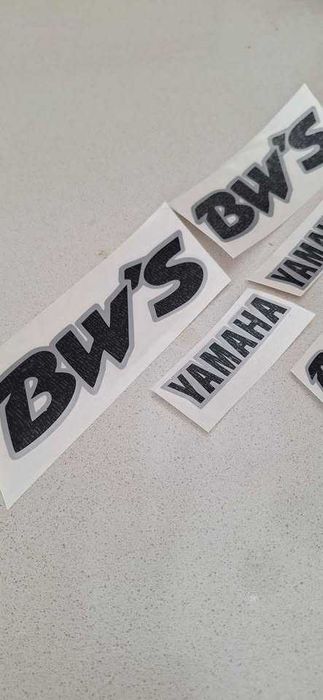 yamaha BW`s kit autocolantes cinza/branco 2 modelos