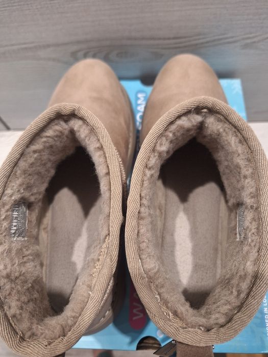 Buty zimowe śniegowce damskie Skechers r. 39  jak ugg lub emu