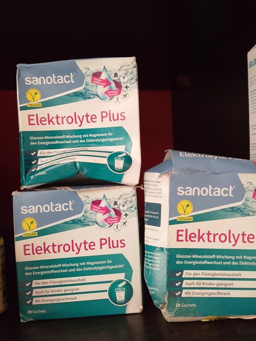 Elektrolity 20 saszetek pomarańczowe