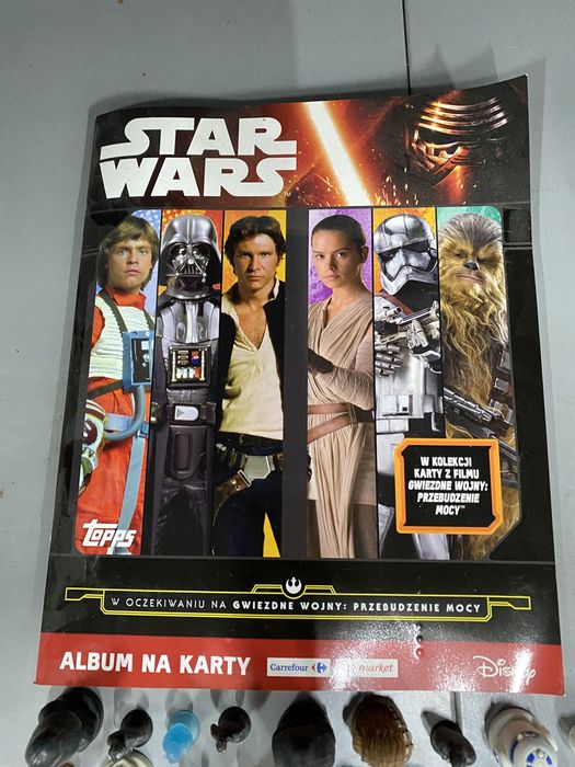 karty i figurki star wars