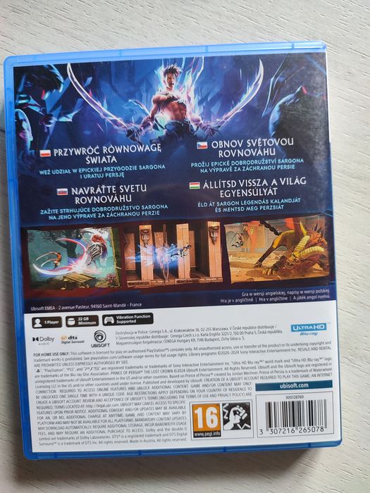 Gra Prince od Persia The Lost Crown na PS5