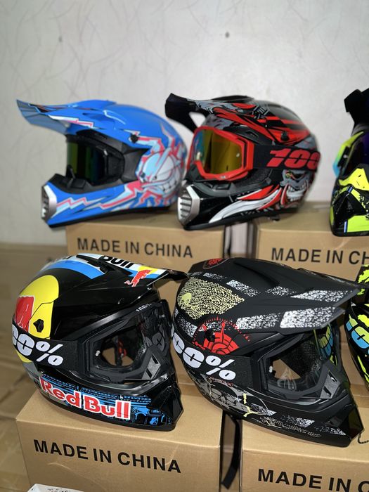 Мото шлем эндуро кроссовый для квадроциклов мотоциклов скутеров