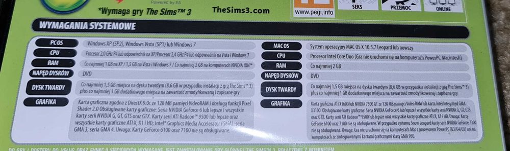 The Sims 3 Szalone Lata 70,80 i 90 / NOWA / FOLIA / PL