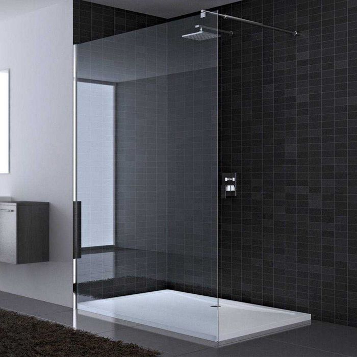 Drzwi prysznicowe, kabina prysznicowa, ścianka walk in z Instalacją