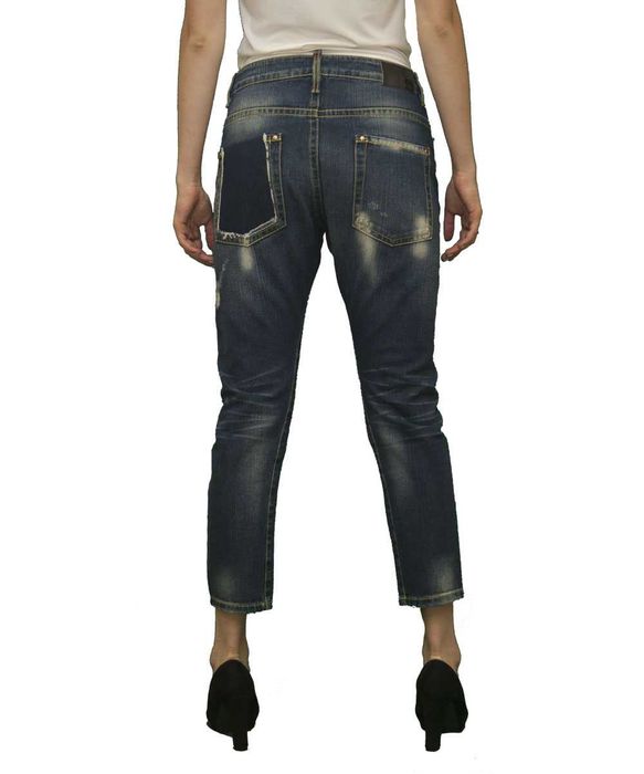 Дизайнерські брендові італійські жіночі джинси SHI4.