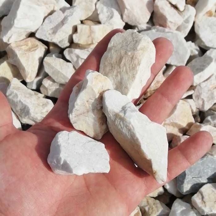 Grys ozdobny kamień naturalny biały Biała Marianna lub lazur dostawa
