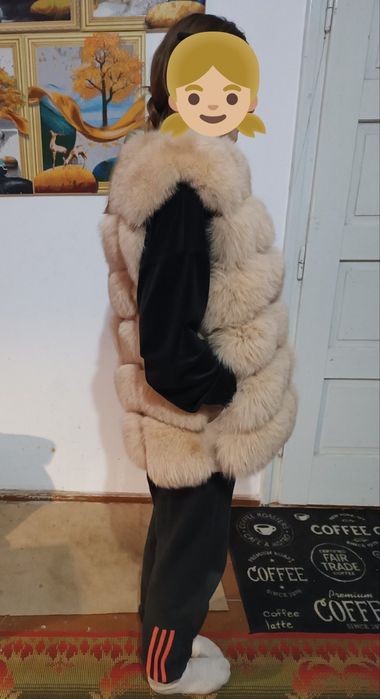 хутряна желетка б/у