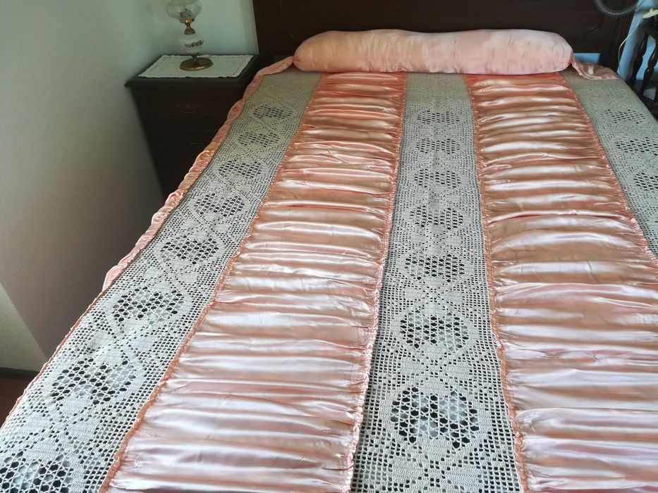 Colcha cama vintage