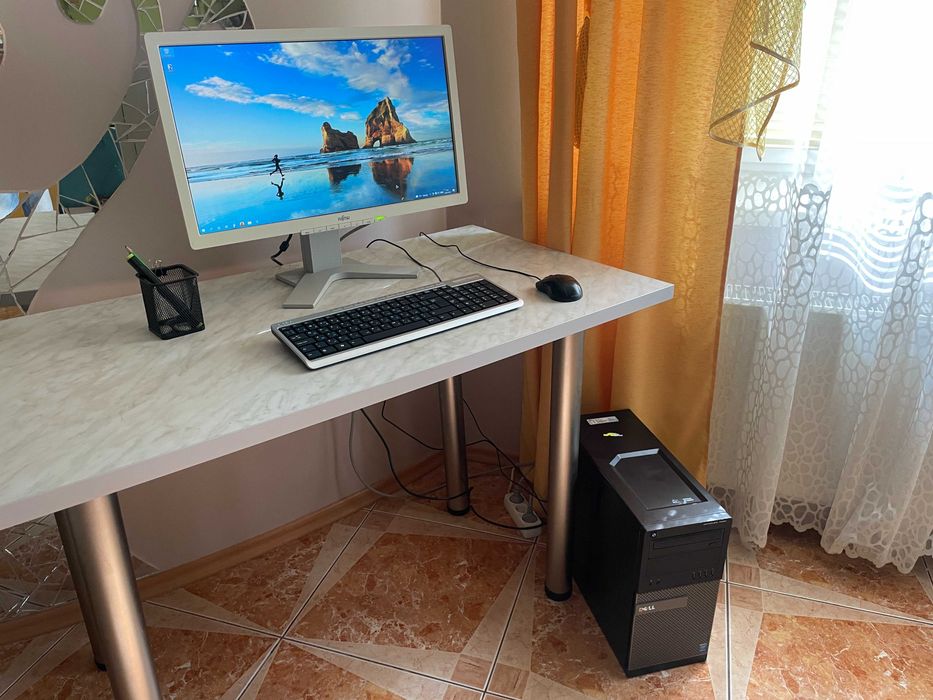 Dell OptiPlex 7020 + монітор Fujitsu + клавіатура + миша+вебкамера
