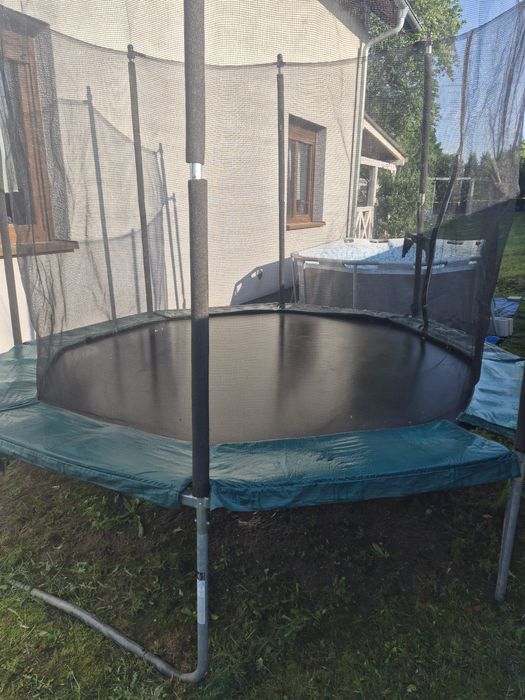 Trampolina ogrodowa Decathlon Domyos Octagonal 300 (3m) z siatką