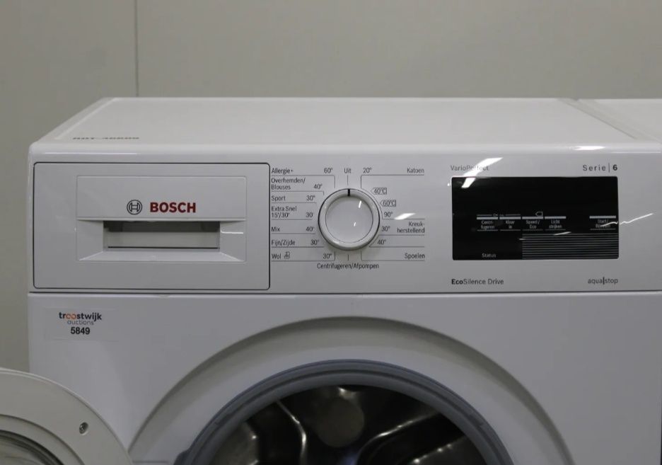 Miele e Bosch máquinas de lavar e secar roupa