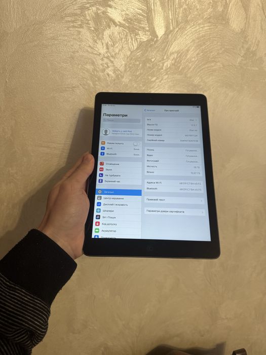 iPad Air 1 16 Гб Apple Планшет