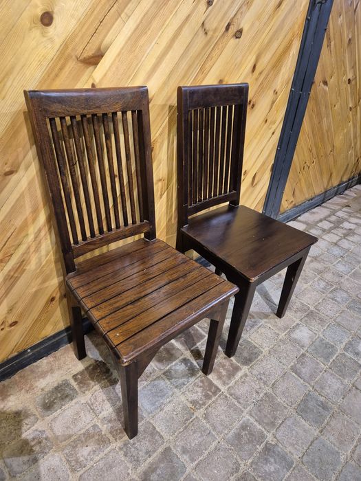 54x Krzesło dębowe klasyczne solidne | Restauracja | Dom | Bankiet