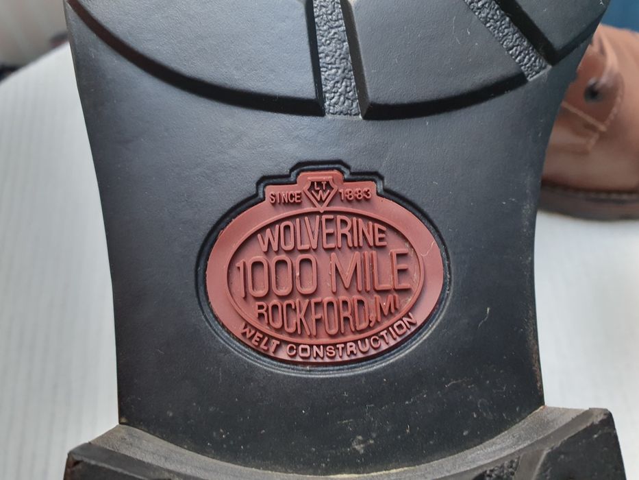 Wolverine 1000 mile trzewiki trapery roz. 43