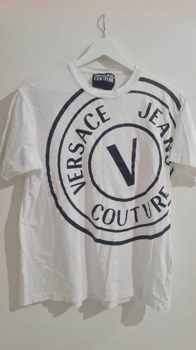 T-shirt męski koszulka versace premium oryginał  rozm  m biała