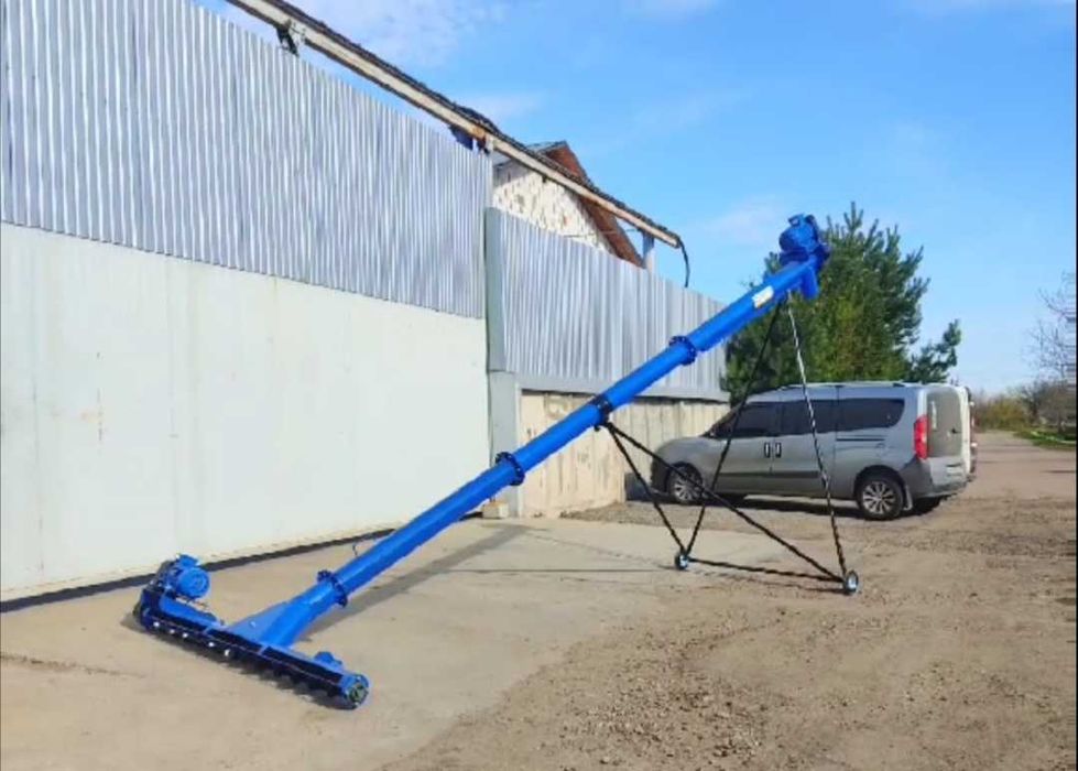 Ø159*6000*380 шнек, шнековый навантажувач, підборщик, протруювач зерна