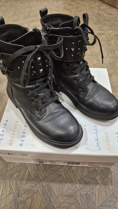 Чобітки Geox, чоботи осінні Geox