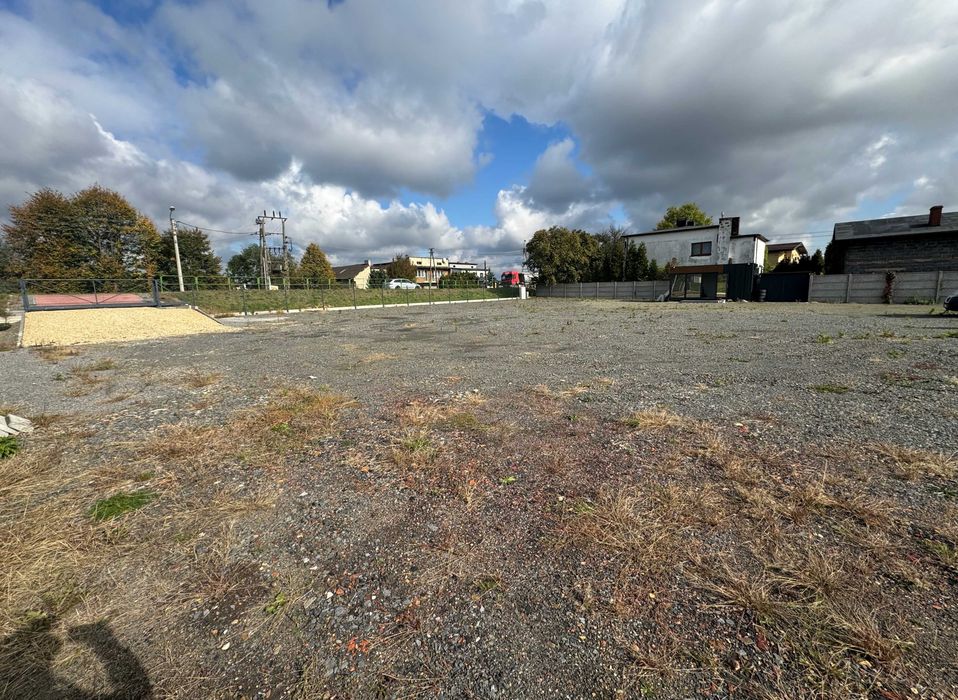 Działka usługowa 1637m²- Rudziczka, ul. Pszczyńska (Utwardzona, ogrodzona, przy głównej drodze) - Widok 3