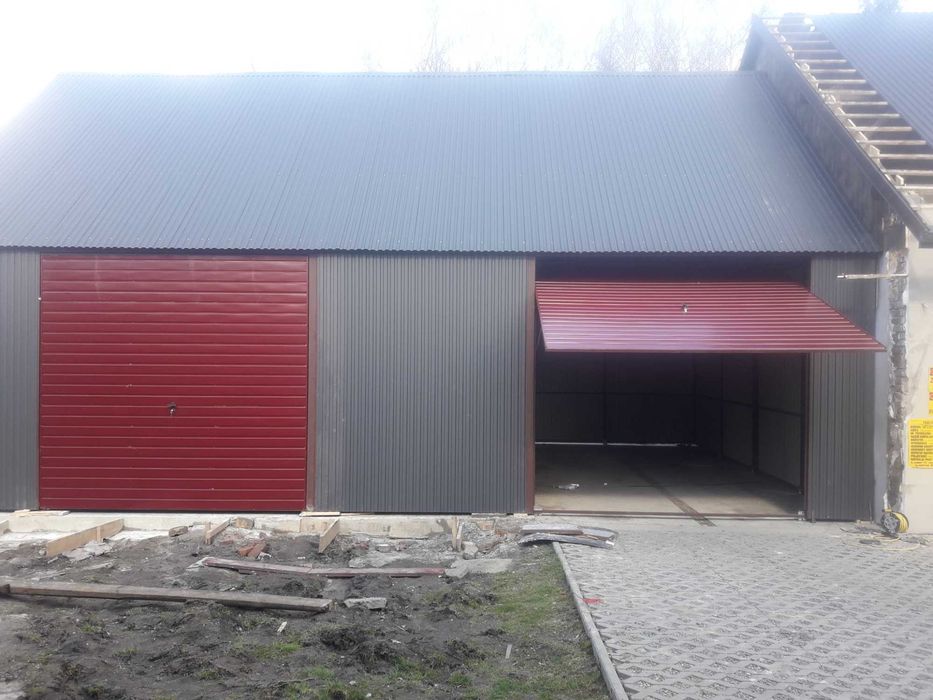 Garaż Blaszany - HALA MAGAZYNOWA - Magazyn - Wiata - Hala - GRZYWSTAL
