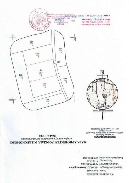 Działki budowlane w Męcinie