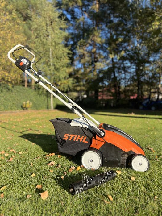 MOCNY Wertykulator i Aerator STIHL RLE240 3W1 KOSZ