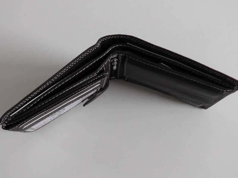 Portfel VICENZA exclusiv brązowy męski RFID skóra 1472