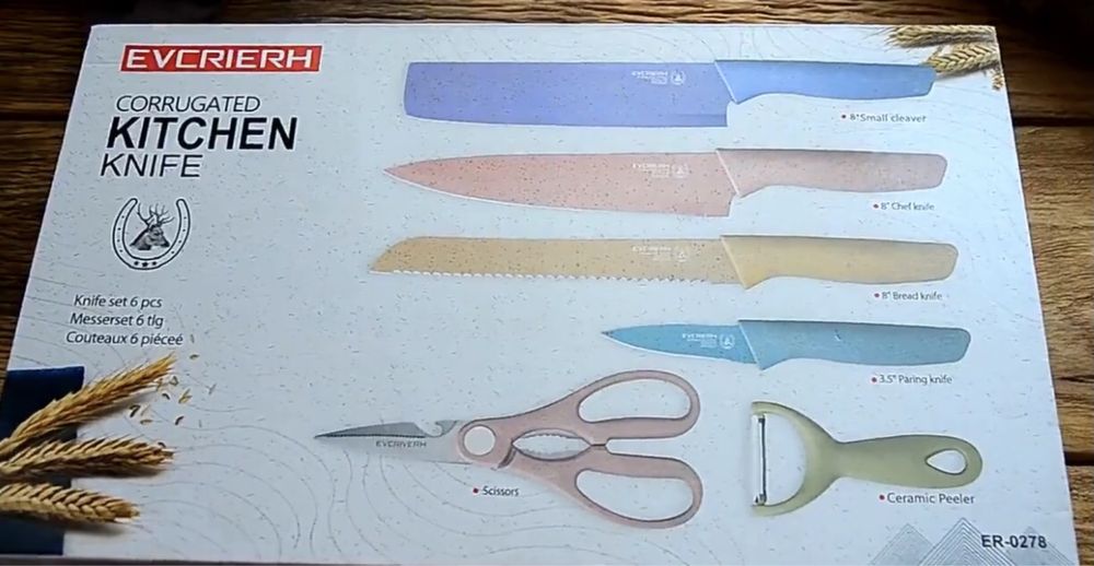 Conjunto de faças novo