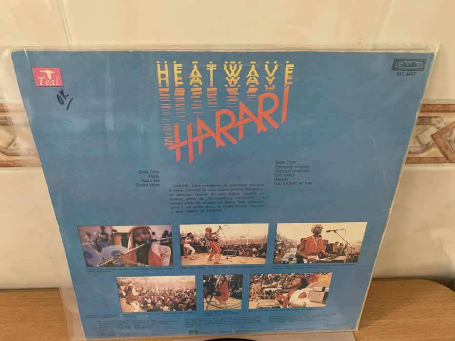 Harari-Heatwave disco de vinil lp