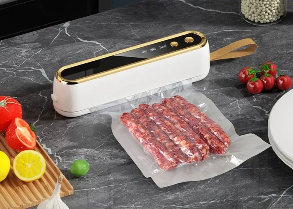 Máquina Seladora a Vácuo Portátil para Conservação de Alimentos