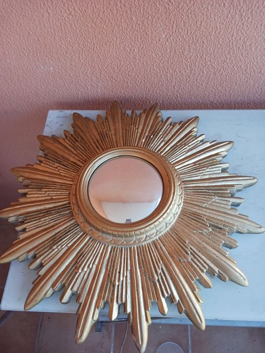 Espelho em sol vintage