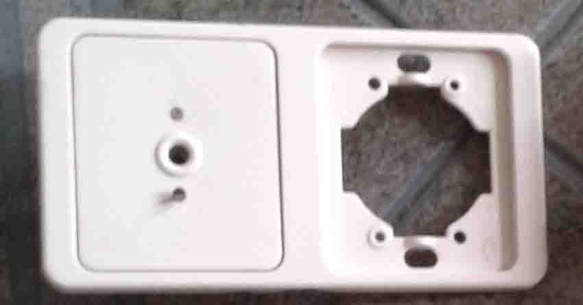 Espelhos para tomadas ou interruptores, como NOVAS!