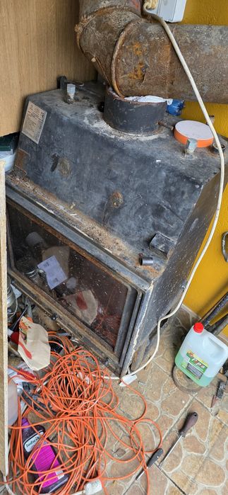 Kominek z płaszczem wodnym