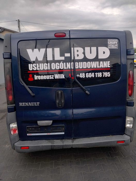 drzwi tył tylne prawe lewe skrzydło szyba Opel Vivaro A 01- Renault Trafic II , części