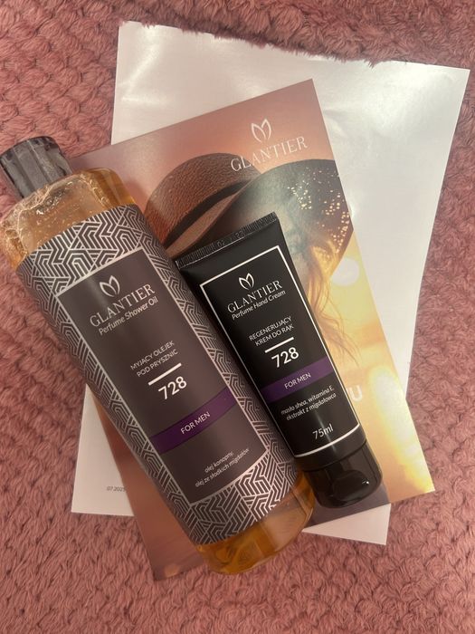 Olejek meski i krem do rąk