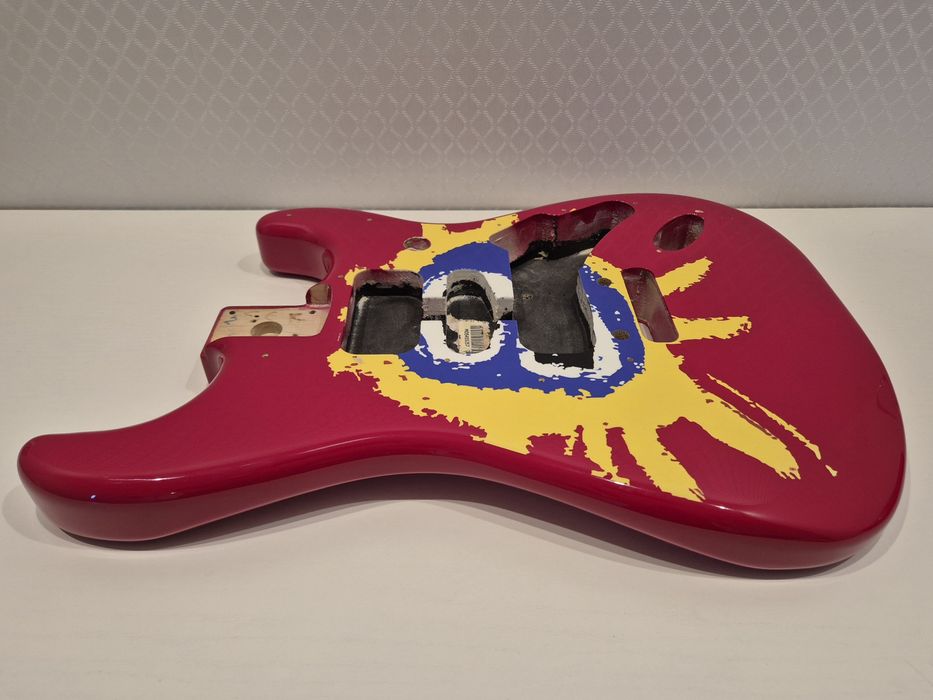 Fender Stratocaster Body Alder  дека ольха корпус электрогитара strat