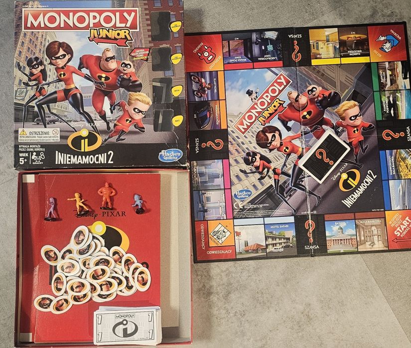 Monopoly Junior Iniemamocni2, gratis maskotki