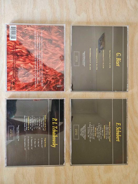 CDs Bizet Schubert Tchaikowsky