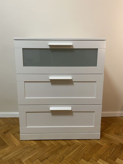 Komoda IKEA Brimnes 3 szuflady biała