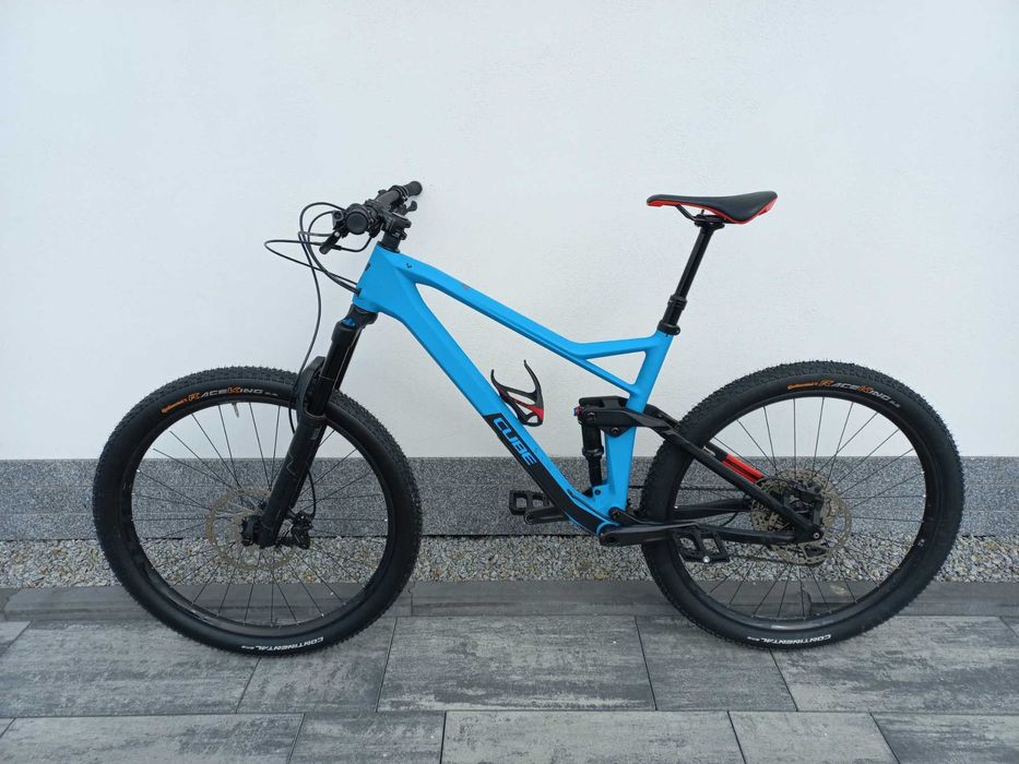 Full carbon * CUBE STEREO RACE HPC * XT 1x12 * 2xFOX * L * koła 27,5''