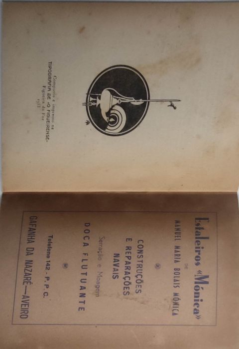 Livro - P-FF - Aviarium e Illiabum ou Aveiro e Ílhavo  - F da Foz