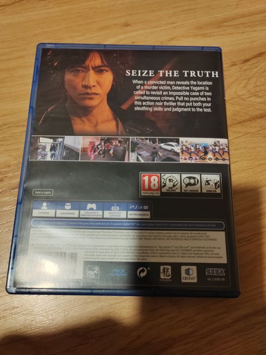 Lost judgment ps4 PlayStation 4