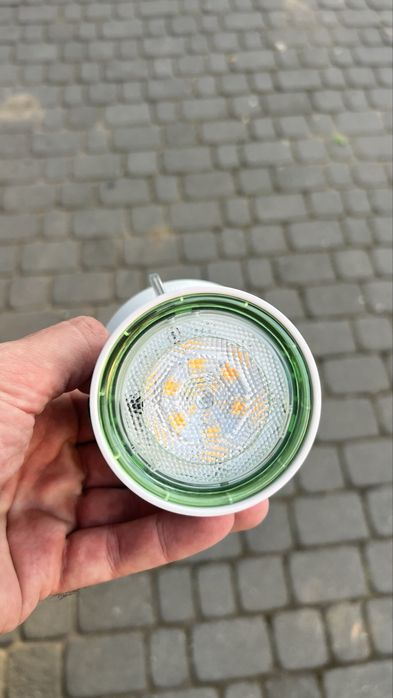 Nowa lampka LED Philips DYNA zielona 53230/33/16 – 15 zł